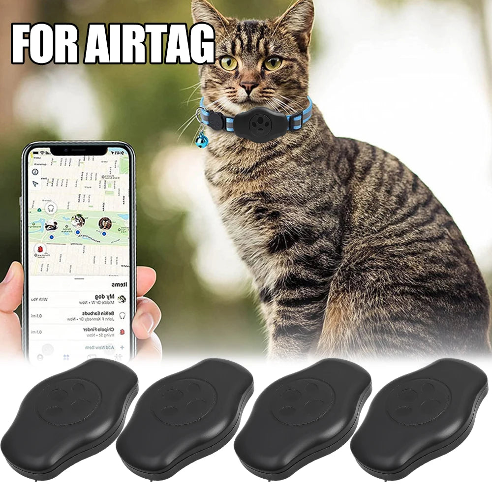Waterproof Airtag Protective Shell Pet Anti-Lost Cat/Dog Holder Collar GPS Locator Tracker Case Pet Supplies AirTag